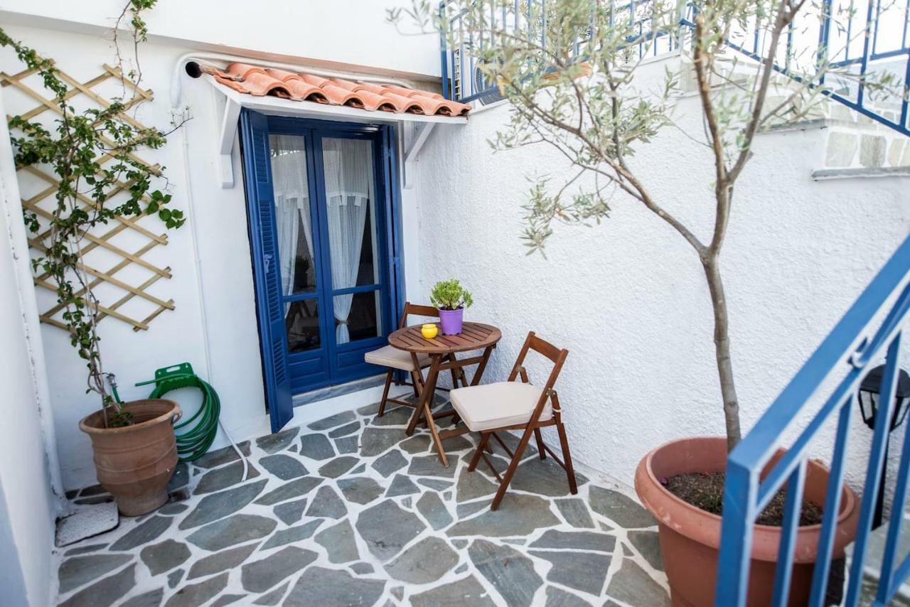 Aquarella-Stylish Veranda Apartment In Centre Of Poros Town מראה חיצוני תמונה