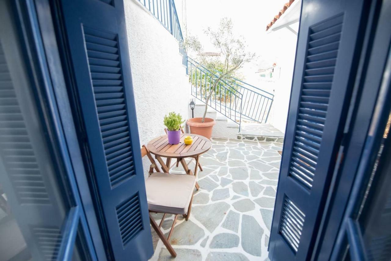 Aquarella-Stylish Veranda Apartment In Centre Of Poros Town מראה חיצוני תמונה